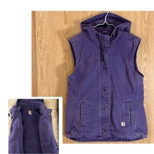 Women's Purple Carhart Vest Rare!!